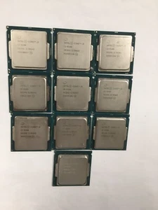 Lot of 10 - Intel Core i3 - 6100 / SR2HG 3.70GHz 3MB Dual-Core CPU LGA1151 - Picture 1 of 1