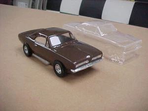 1/24 slotcar 1/24 scale Vintage Plymouth Barracuda slot car body NOT PAINTED - Picture 1 of 5