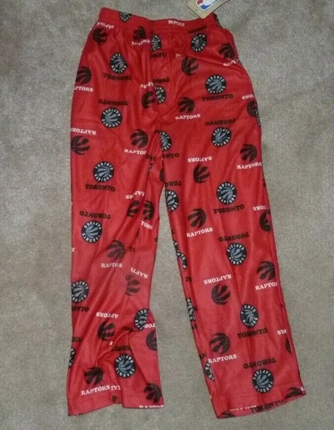 NEW NBA Toronto Raptors Basketball Sleep Loungewear Pants Kids Boys 5 6 NEW NWT Cover