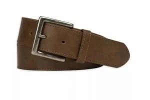 Cinturón de cuero marrón 38 mm para hombre (talla 44) NUEVO CON ETIQUETAS - Imagen 1 de 2