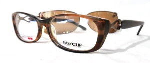 Gafas Easy Clip EC229 53-16-135 Marrón Varigado NUEVO marco de gafas con clip para sol - Imagen 1 de 14