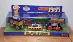 Peg & Stack Kit Wagons Create Cargo Cars Thomas & Friends Wooden Railway Sealed - Bild 1 von 10