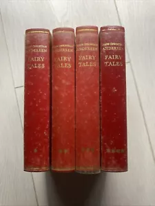 Highly Collectable Books 1976 By Hans Christian Andersen Fairy Tales Vol 1-4 - Picture 1 of 12