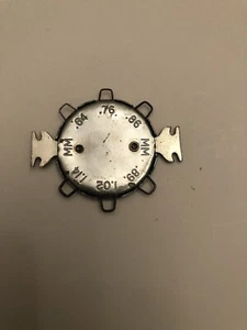 Vintage Kastar Spark Plug Gap Tool both in Inches (in) & millimeters (mm) - Ugly - Picture 1 of 2