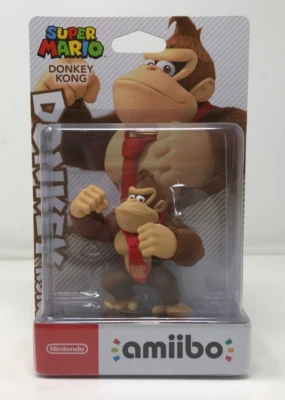 Donkey Kong Amiibo Super Mario Series Nintendo Brand New & Factory Sealed! - Image 1 of 2