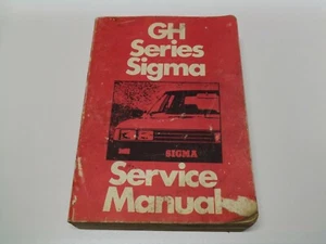 Factory Mitsubishi GH Series Sigma Service Manual 1982. - Picture 1 of 4