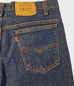 Levi's 20517-217 Orange Tab Denim Jeans Vintage 80's Engraved USA 36x30 - Picture 1 of 11