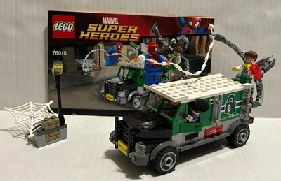 LEGO Marvel: Doc Ock Truck Heist (76015)-100% Complete with Instructions, no box - Image 1 of 4