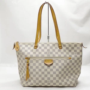 NO TARIFF Louis Vuitton LV Schultertasche N44040 IenaMM Weiß Damier Azur 2885789 - Bild 1 von 20