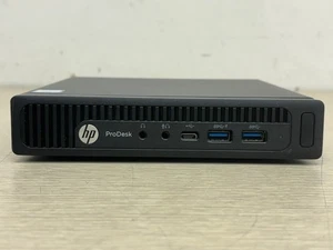 HP ProDesk 600 G2 Mini Desktop i3-6100T @ 3.20GHz 8GB 128GB SSD Win 10P WiFi - Picture 1 of 8