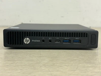 HP ProDesk 600 G2 Mini Desktop i3-6100T @ 3.20GHz 8GB 128GB SSD Win 10P WiFi - Image 1 of 4
