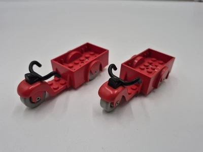 1x Lego Fabuland Moto Triciclo con Vagón B-Ware Usado Bicicleta Roja 3666 fabac1 Foto 1 de 4