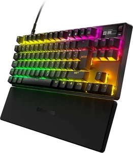 SteelSeries Apex Pro TKL HyperMagnetic Gaming-Tastatur USB-C – 2023 Edition, RGB - Afbeelding 1 van 6