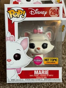 Funko Pop! Disney The Aristocats Marie Flocked Hot Topic Exclusivo con Protector - Imagen 1 de 8