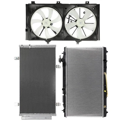 Ventilador condensador radiador eléctrico para Toyota Venza 2009 2010-2012 Foto 1 de 4