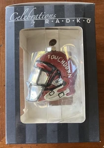 CELEBRATIONS Christopher RADKO Touchdown-Helm aus mundgeblasenem Glas. - Bild 1 von 9