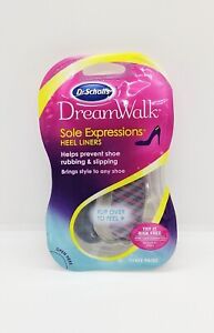 Dr Scholl Dreamwalk Sole Expression Heel Liners 3 Pairs