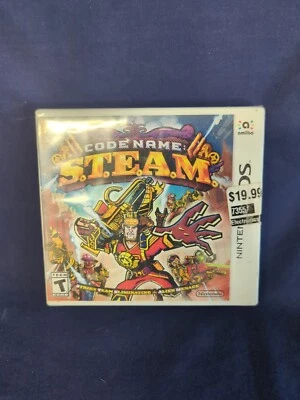 Code Name STEAM Nintendo 3DS SEALED 2DS Handheld Game NEW - Image 1 of 4