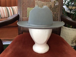 Vintage Royal Stetson Open Road Fedora Hat Western Elegant Size 6 7/8 - Picture 1 of 11