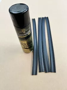 Sello de aleta y una lata de 500 ml de spray de silicona para una puerta de 40 cm de alto estándar. - Imagen 1 de 2