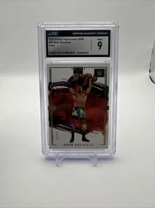 2023 PANINI IMPECCABLE WWE GOLD BRON BREAKKER /35 CGC 9 - Picture 1 of 2