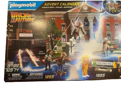 Playmobil Back to the Future Advent Calendar - New in Box - Australian Stock - image 1 of 4
