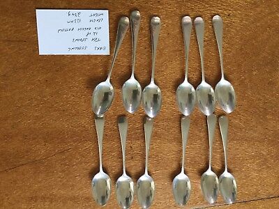 Birks Sterling Silver Old English Pattern Spoons • 450$