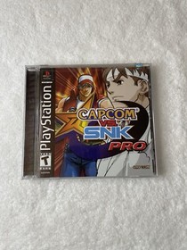 Capcom vs. SNK Pro (Sony PlayStation 1 PS1, 2002) (Missing Game Plastic)