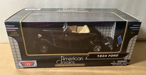 Motormax 1934 Ford Coupe 1:24 American Classics Premium Diecast Collection - Picture 1 of 8