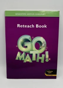 GO MATH!: STUDENT ENRICHMENT WORKBOOK GRADE 3 By Houghton Mifflin Harcourt New! - Picture 1 of 4