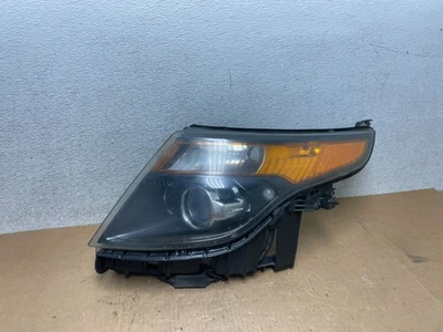 2011 to 2015 Ford Explorer Police Left Driver LH Halogen Headlight Oem Q6813 DW - Image 1 of 4