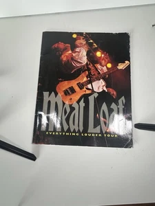 Meat Loaf Tour Program 1994 Everything Louder programme - Imagen 1 de 17