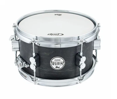 PDP Concept Black Wax 6X10 Inch Maple Snare - Image 1 of 4