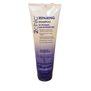 Giovanni 2Chic Repairing SHAMPOO Damaged Over-Processed Hair Blackberry Coconut - Picture 1 of 2