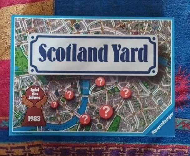 Scotland Yard Spiel Mystery Detektiv Vintage Ravensburger Spiel des Jahres 1983 - Bild 1 von 1