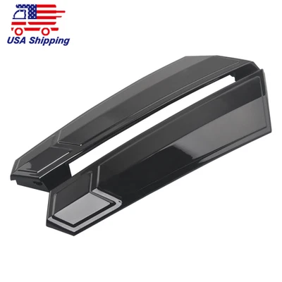 Saddlebag Bag Hinge Latch Covers Black Fit For Victory Cross Roads Magnum Models - Image 1 of 4
