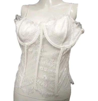 Women's NWOT Size XXL  Bustier Back Closure Eye Hook Under Wire Adjustable (#A3 - Image 1 of 4