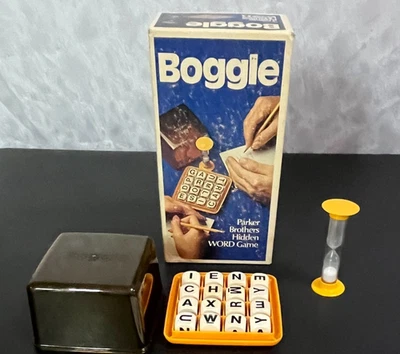 Vintage 1976 Boggle Hidden Word Game by Parker Brothers #104 - Image 1 of 4