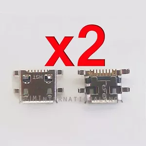 2X Acer Iconia One 10 10.1 Tablet Micro USB Charger Charging Port Dock Connector - Picture 1 of 2