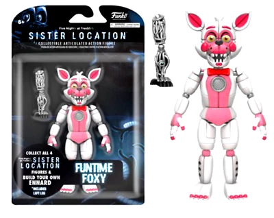 FUNKO • Five Nights At Freddys • (SL) FUNTIME FOXY • Action Fig • Ships Free - Image 1 of 2