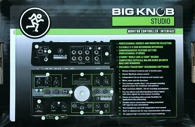 Mackie - Big Knob Studio - 3x2 Studio Monitor Controller and Interface - Image 1 of 4