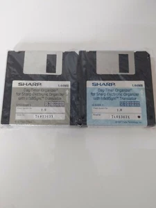 NEW SHARP DAY-TIMER ORGANIZER SOFTWARE 10 CT 1.44MB FLOPPY DISK - Picture 1 of 4