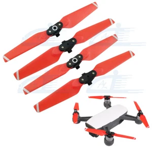 2 pairs 4730F Quick-Release Foldable Propellers Blades Red for DJI Spark Drone - Picture 1 of 9