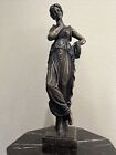 Greek Mythology Bronze Sculpture Statue Art Decor Venus Nouveau Hot Cast Regency