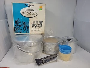 Vintage Aluminum Four Person Cook Litbby Academy Broadway No. 444- Camping - Picture 1 of 14