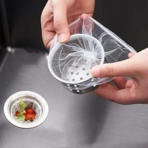Kitchen Sink Strainer Mesh Bag- 200PCS Disposable mesh Sink Strainer Bags - S... - Picture 1 of 7