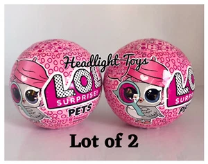 2018 lanzamiento original LOL Surprise 2 mascotas bolas ojo espía serie 4 ondas 1 muñeca juguete - Imagen 1 de 14