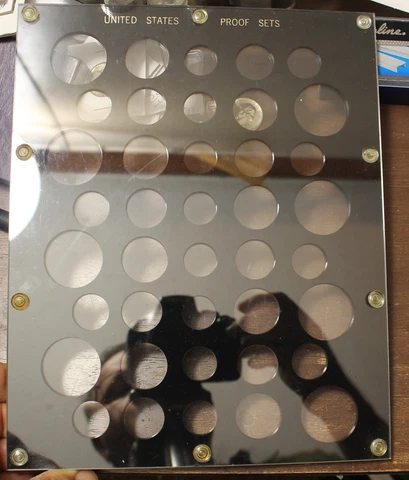 Capital Plastics United States Proof Sets  40 8 Proof Sets  Holes -Lot 9830 Cover