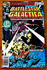 BATTLE STAR GALACTICA #1   BRONZE AGE MARVEL - BASED ON TV SERIES