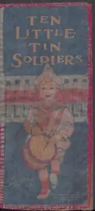 ZEHN KLEINE ZINNSOLDATEN Leinen Stoff Buch Saalfeld - Bild 1 von 4